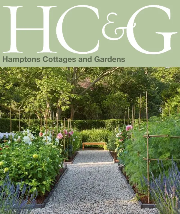 Hamptons Cottages and Gardens cover with raised beds.