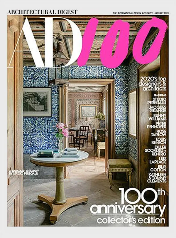 Architectural Digest cover: 100th Anniversary